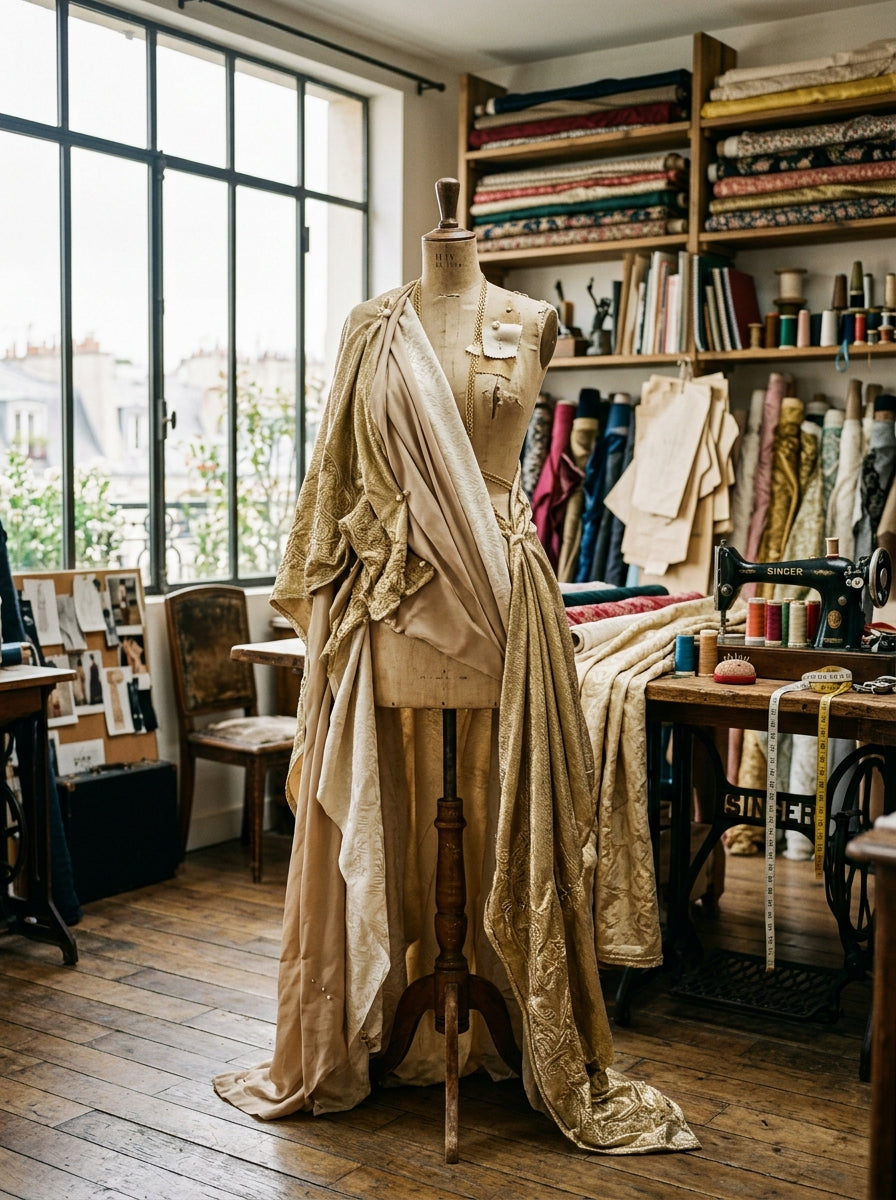 Dress Form Draped